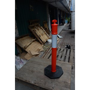 t-top bollard / stick cone safety – pembatas jalan-1