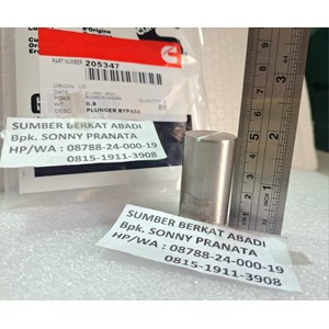 cummins 205347 bypass valve plunger - k19 kta19gc qsk19g-2