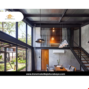 konstruksi baja untuk rumah