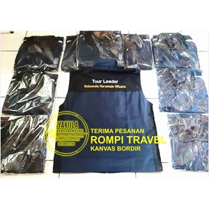 konveksi produksi rompi travel haji & umroh bandung