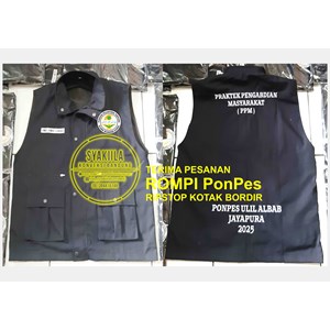 konveksi pembuatan rompi pondok pesantren di bandung