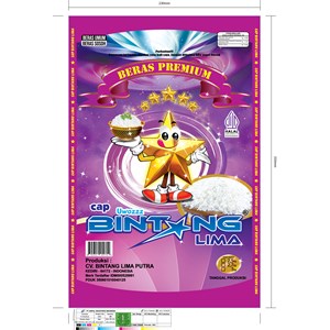 kemasan plastik nylon beras 5kg color printing-1