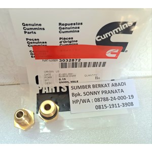 cummins 3032872 male union - kta 19-4