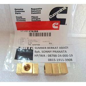 cummins 176288 female adapter tee - k19 k1150 k38-5