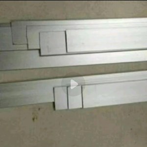 plat alumunium / strip alumunium 30mm x 50mm x 135mm-1