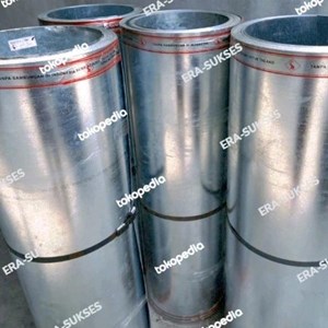 plat seng galvanis lokfoam 0.6mm x 120cm x 25 meter