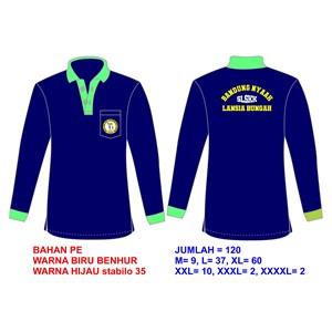 vendor polo shirt lansia sablon bandung