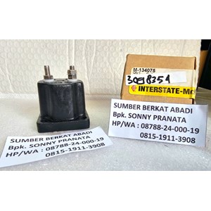 mcbee interstate m-134075 solenoid 3098354 134075 - 2 legs - genuine-4