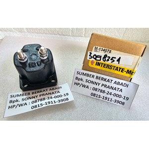 mcbee interstate m-134075 solenoid 3098354 134075 - 2 legs - genuine