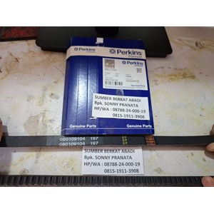 perkins 080109104 v-belt 080109104 fan belt 0801 09104 - genuine-4