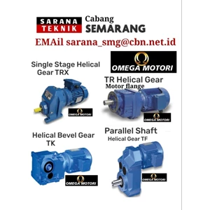 omega motori helical gear