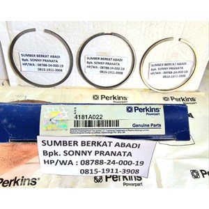 perkins 4181a022 ring piston - 1 kotak isi 3 ring - genuine