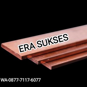 plat strip busbar tembaga 5mm x 20mm x 600mm-1