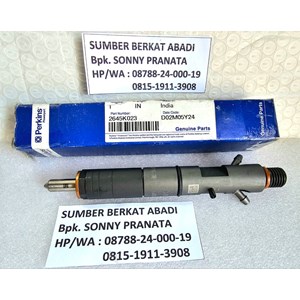perkins 2645k023 fuel injector - dratt 12mm dratt 12 mm - genuine