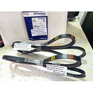 perkins 2614b665 v-belt 2614b565 fan belt - dapat 2 units v-belt -asli-2