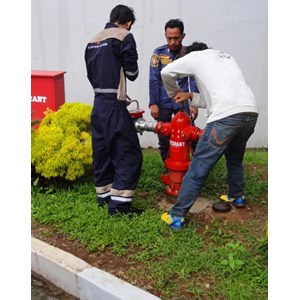 sewa alat uji riksa hydrant / hidran proteksi kebakaran gedung-5