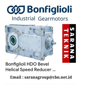 bonfiglioli hdo bevel helical speed reducer