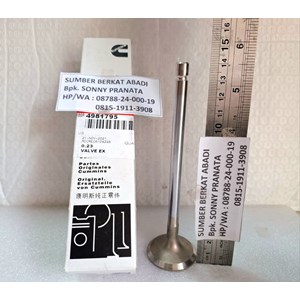 cummins 4981795 exhaust valve - 6lta8.9 isl isc qsl 6ct