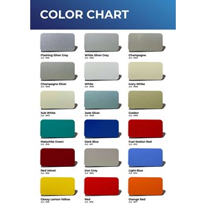 color chart acp alustar
