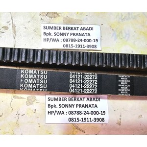 komatsu 04121-22272 ribbed v-belt 0412122272 fan belt 04121 22272