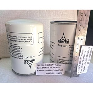 deutz 0118-2671 fuel filter 0118 2671 01182671-4