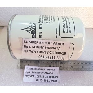 deutz 0118-2671 fuel filter 0118 2671 01182671-6