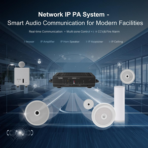 network ip pa system / ip paging system / ip public address system-1