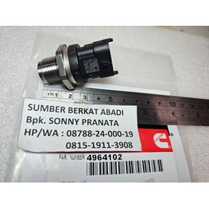 cummins 4964102 fuel pressure sensor 4098538 - connector 3 pin - kta19-4