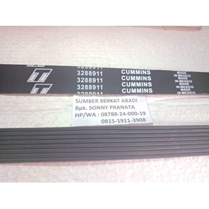 cummins 3288911 v-belt 5307825 fan belt 5293163-3
