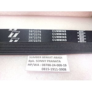 cummins 3972376 v-belt 3289974 fan belt - 4bt 6bt isb isd qsb-4