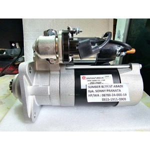 dongfeng dfmec 109055 starter 5403868 - 24v 10t 6kw - 3 holes-5