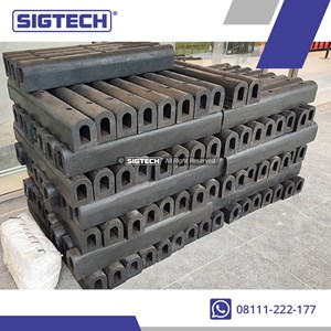 rubber bumper type d – bumper karet industri-2