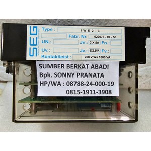 seg iwk 2-3 current relay iwk23 iwk 2 3 iwk-2-3 - genuine germany