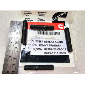 cummins 3056155 double end plain stud - n14-3