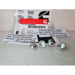 cummins 3945095 expansion plug - 6bt5.9 isb4.5 isb6.7 qsb qsl9-3