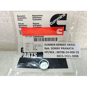 cummins 3900956 expansion plug - isf2.8 5.9l 6.7l-3