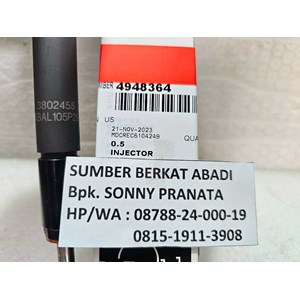 cummins 4948364 injector 3966818 3802455 3938431 4089473 399602
