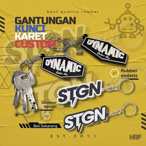 gantungan kunci rubber custom design | merchandise promosi unik-3