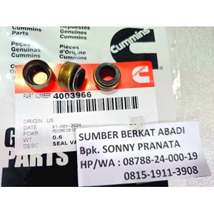 cummins 4003966 3606766 seal valve steam m11 ism qsm-2