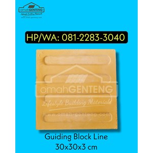 guiding block tile jembrana | wa: o8122833o4o | omah genteng-1