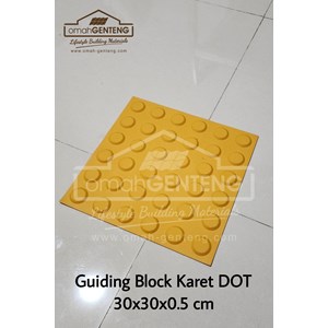 guiding block karet jembrana - wa: o8122833o4o - rubber tactile - og-3