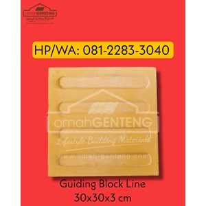 guiding block tile bangli | wa: o8122833o4o | omah genteng