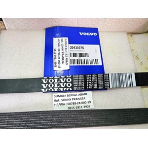 volvo 20430376 v-belt voe20430376 fan belt voe-20430376 voe 20430376-3
