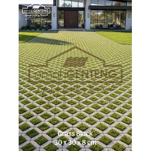 grass block paving klungkung - wa: o812283o4o - omah genteng-2