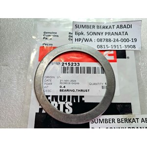 cummins 215233 thrust bearing - nt855 nta855 n14 k19 k38 k50-4