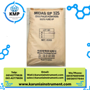 belerang midas 99,9% sulfur 25kg/zag
