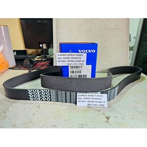 volvo 3838617 v-belt 10pk1620 fan belt voe-3838617 voe3838617 voe 3838