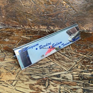 papan nama meja / name desk stainless etching-5