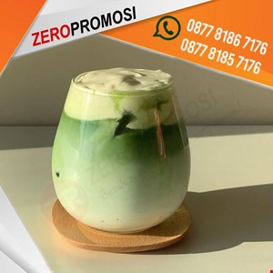sedia aneka souvenir gelas kaca - mug promosi custom logo-3