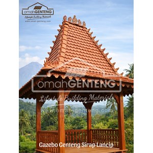 genteng sirap gazebo pemalang - hp/wa: o8122833o4o - omah genteng